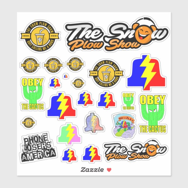 PLA Sheet of Stickers (Sheet)