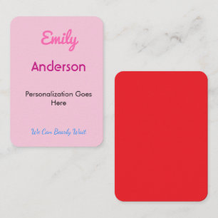 Place Cards Custom Printed Guest Seating   Elegant