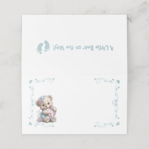 Place Cards Teddy Bear Baby Shower