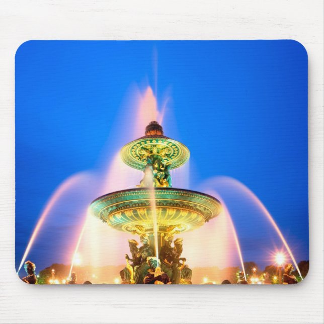 Place de la Concorde, Paris, France Mouse Pad (Front)