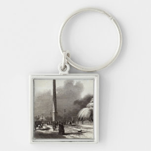 Place de la Concorde, Paris Keychain