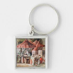 Place de l'Apport-Paris Front of Grand Keychain