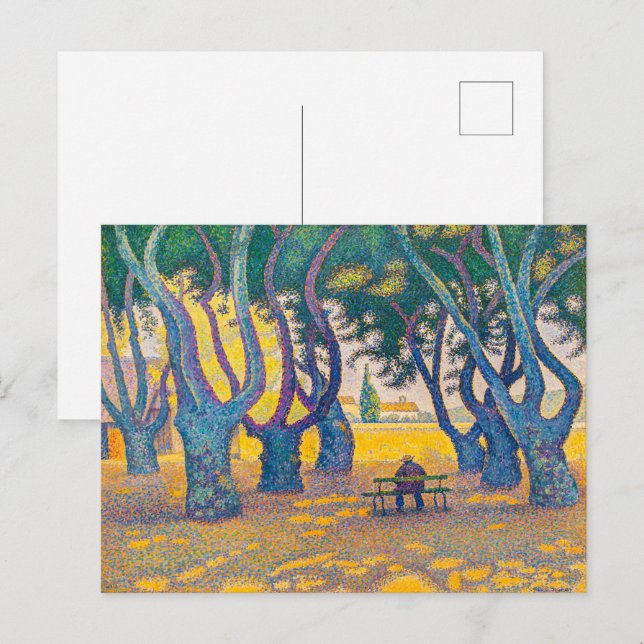 Place des Lices, St. Tropez | Paul Signac | Postcard (Front/Back)