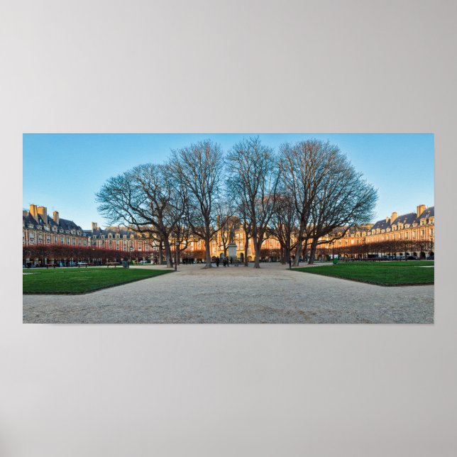 Place des Vosges in Paris - France Poster (Front)