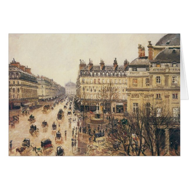 Place du Théâtre Français, Paris Pluie par Pissarr (Devant horizontal)
