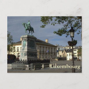 Place Guillaume II, Luxembourg Postcard
