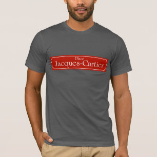 Place Jacques-Cartier, Montreal Street Sign T-Shirt