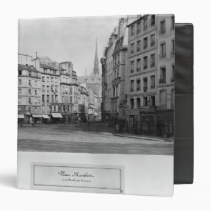 Place Maubert from the Marche des Carmes, Paris Binder