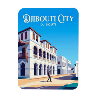 Place Menelik Djibouti Magnet