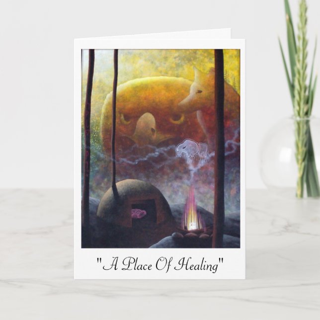 place of healing thank you card (Front)