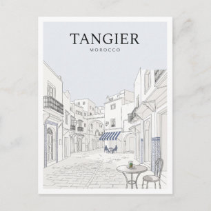 Place Petit Socco Tangier Morocco Postcard