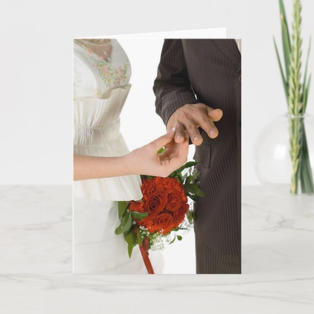 Place Ring On Finger Card (Front)