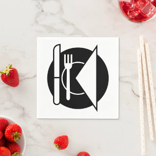 Place Setting Paper Napkins