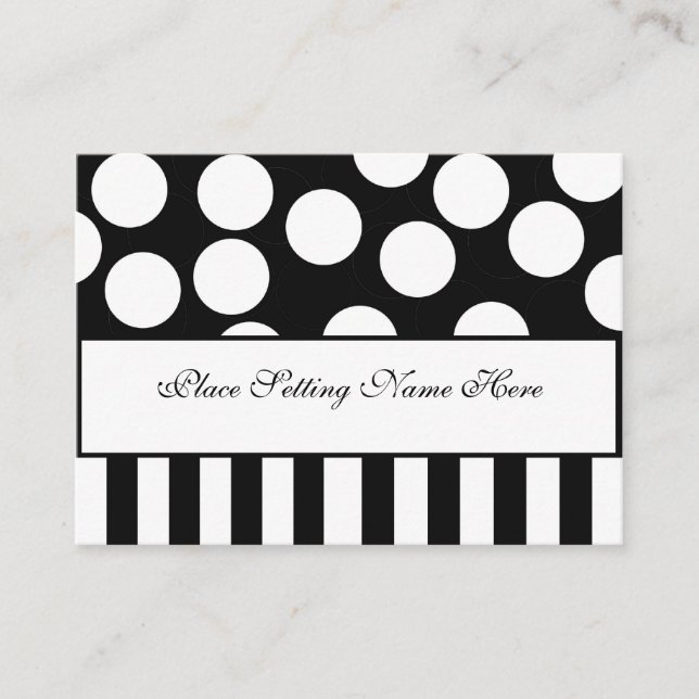 Place Setting Profile Card (Front)
