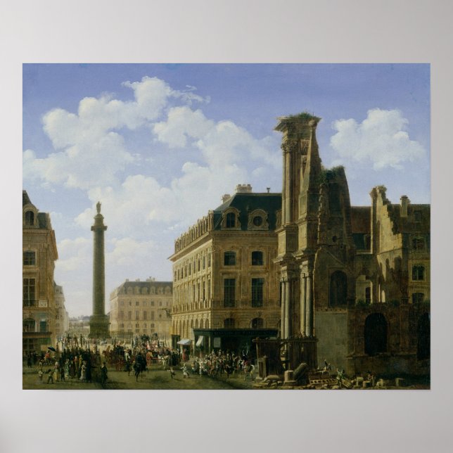 Place Vendome, 1808 Poster (Front)