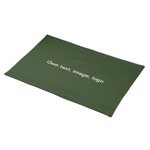 Placemat Cloth uni Green