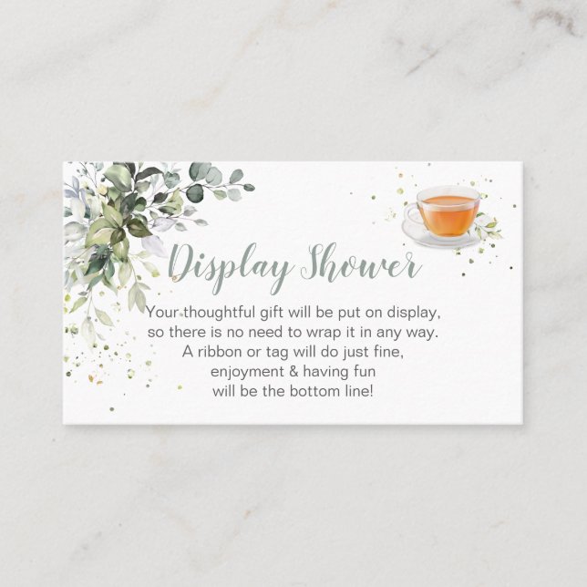 Placement Afficher le boîtier de douche Bébé brasse carte (Devant)