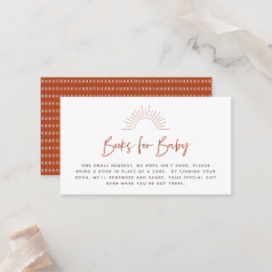 Placement Carte Boho Sunshine Demande de réservation