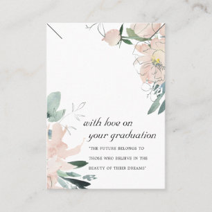 PLACEMENT CARTE D'AFFICHAGE DE LACE DE COUCHER FLORALE BLANC