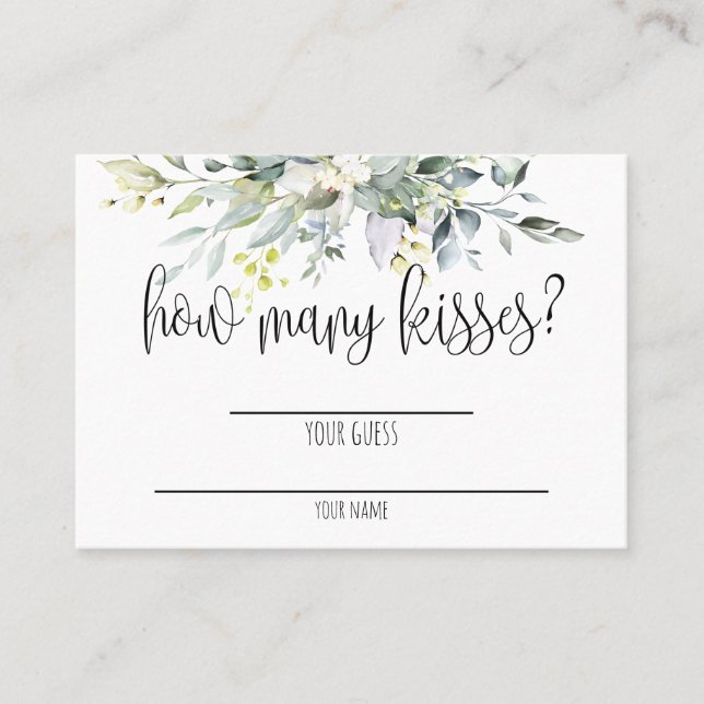 Placement Carte de jeu Fête des mariées verte (Devant)