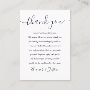 Placement Carte de place Mariage de Merci violet