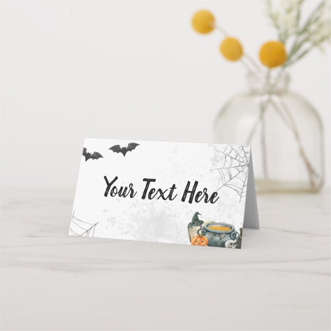 Placement Carte de place pliée (Devant)