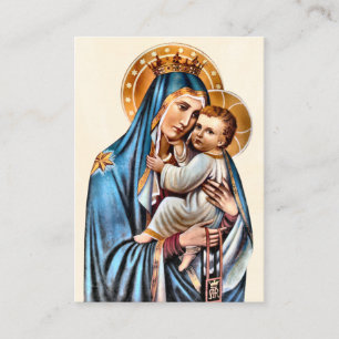 Placement Carte de prière de grossesse catholique romaine