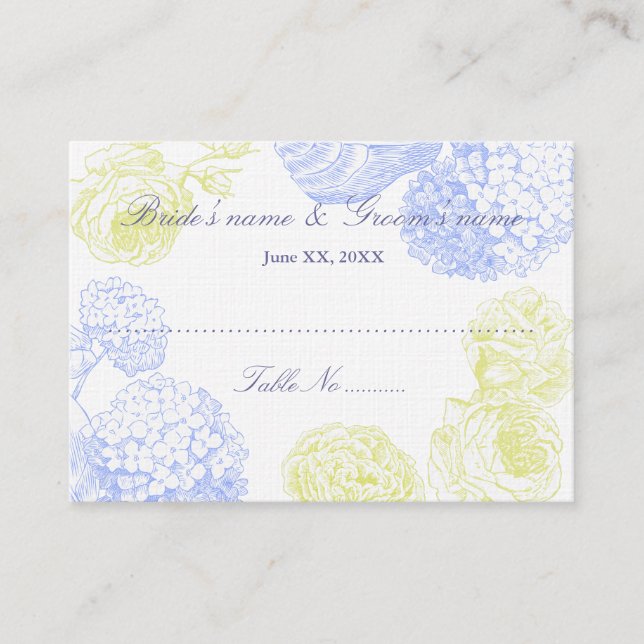 Placement Carte de siège du client (Devant)