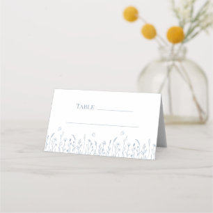 Placement Carte de table de mariage Papillons Prairie de fle