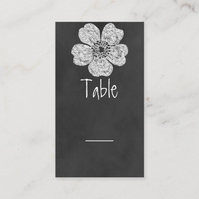 Placement Carte de tableau de tableau blanc sauvage Roses (Devant)
