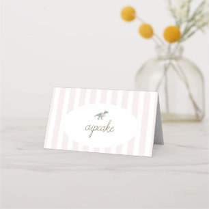 Placement Carte de tente de nourriture d'anniversaire de fil