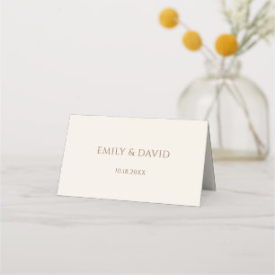 Placement Carte Mariage rousse de colibris