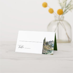 Placement Carte Place Mariage de montagne