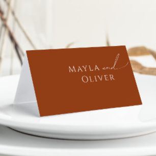 Placement Désert de Whimsical   Carte de place pliée en terr