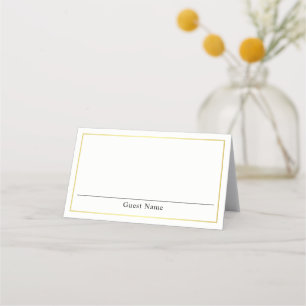 Placement Elégante carte de lieu de mariage