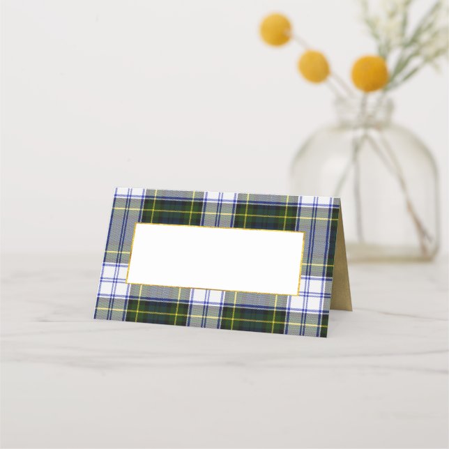 Placement Gordon Mariage plié carte de place (Devant)