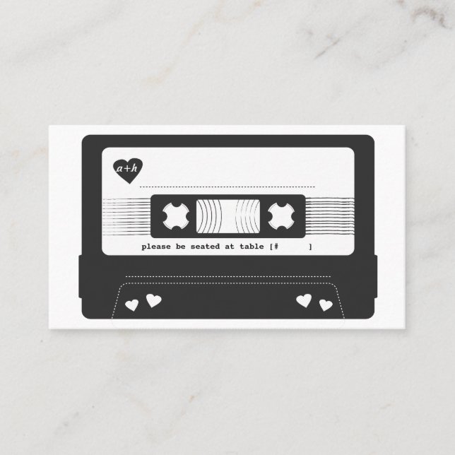 Placement Mélanger la carte d'escorte de bande (Devant)