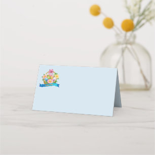 Placement Nom de la fête de Pâques Carte de lieu