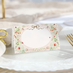 Placement Petite carte de table de la nature Little Love Bug