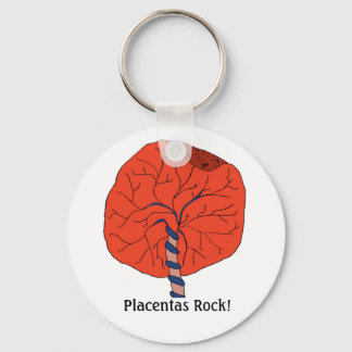 Placentas Rock! Keychain