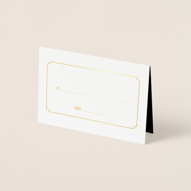 Placer les cartes Gold Frame (Devant)