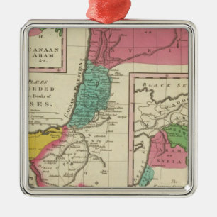 Places Recorded in the Five Books of Moses Metal Ornament
