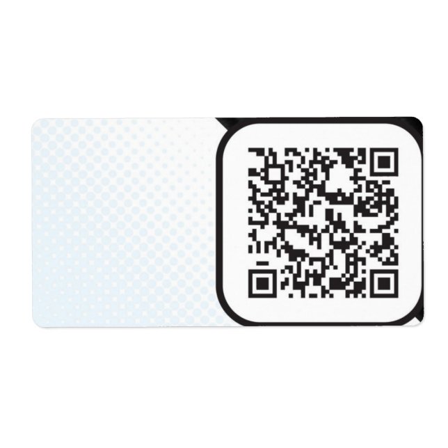 Placez votre code QR numérisable sur ces (Devant)