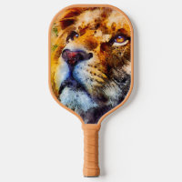 Placid Lion Face