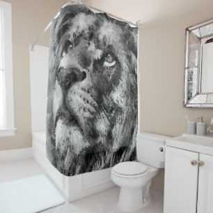 Placid Lion Face Silver