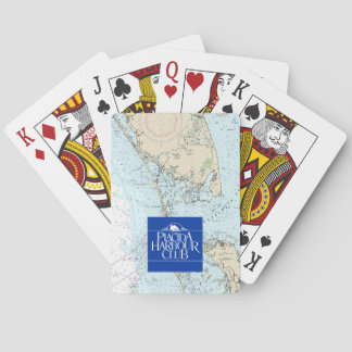 Placida Harbour Club Classic Playing Cards chart
