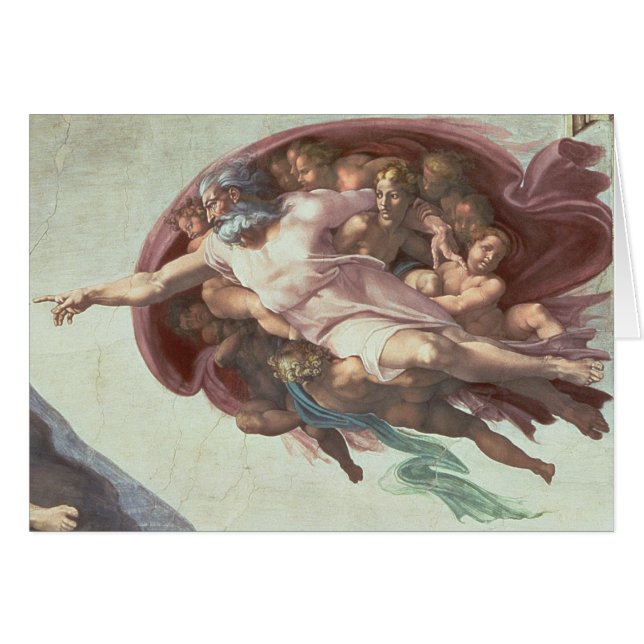 Plafond de chapelle de Sistine (Devant horizontal)