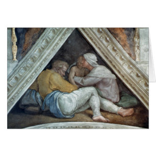 Plafond de chapelle de Sistine : Les ancêtres du