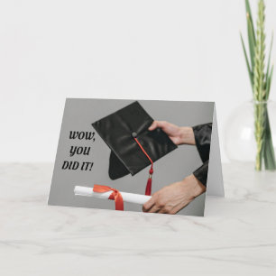 Plafond De Diplôme Et Carte De Voeux Du Diplôme