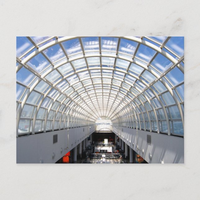 Plafond en verre Photographie d'Art fine Carte pos (Devant)